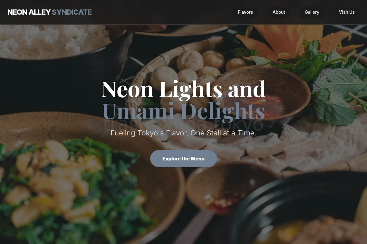 Local Asian Fusion Food