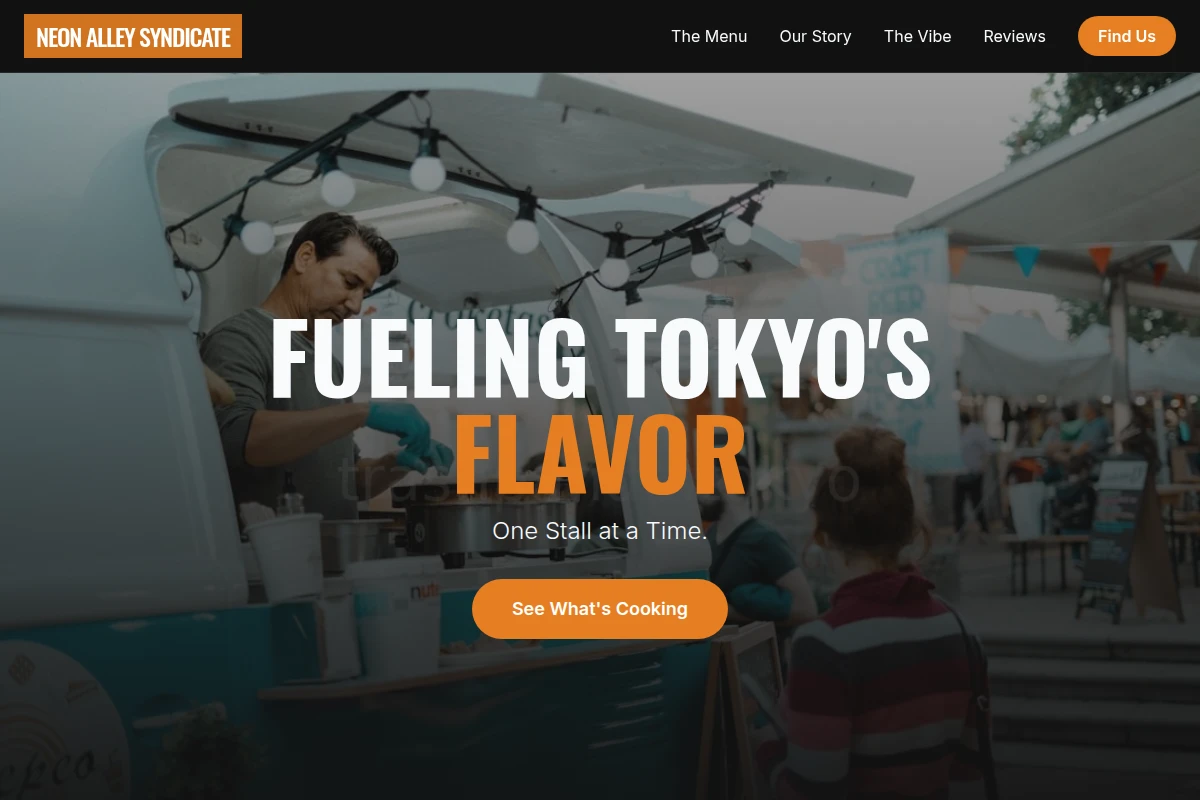 Menu Food Truck